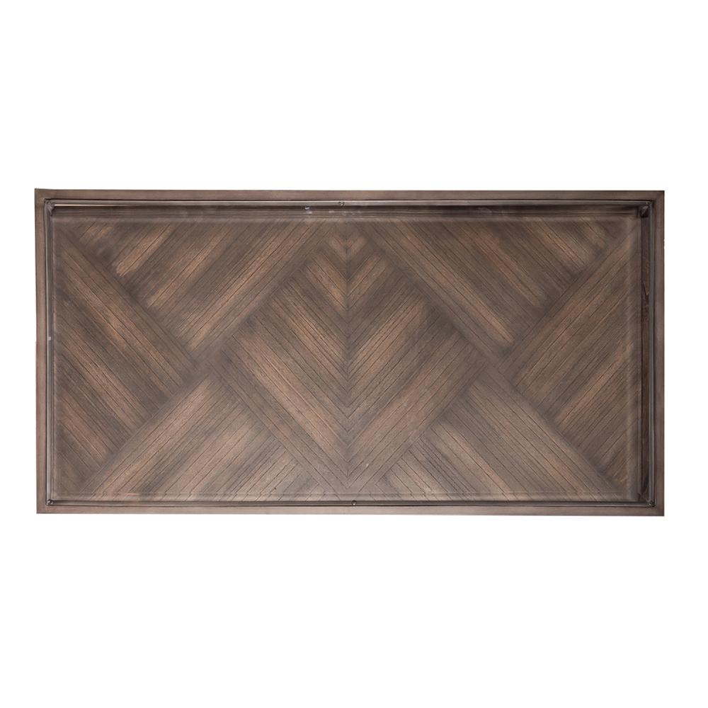 Jamestown Rectangular Cocktail Table in Tobacco. Picture 6