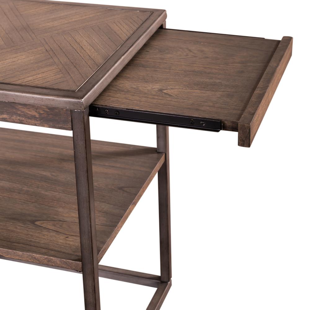 Jamestown Chair Side Table in Tobacco. Picture 8