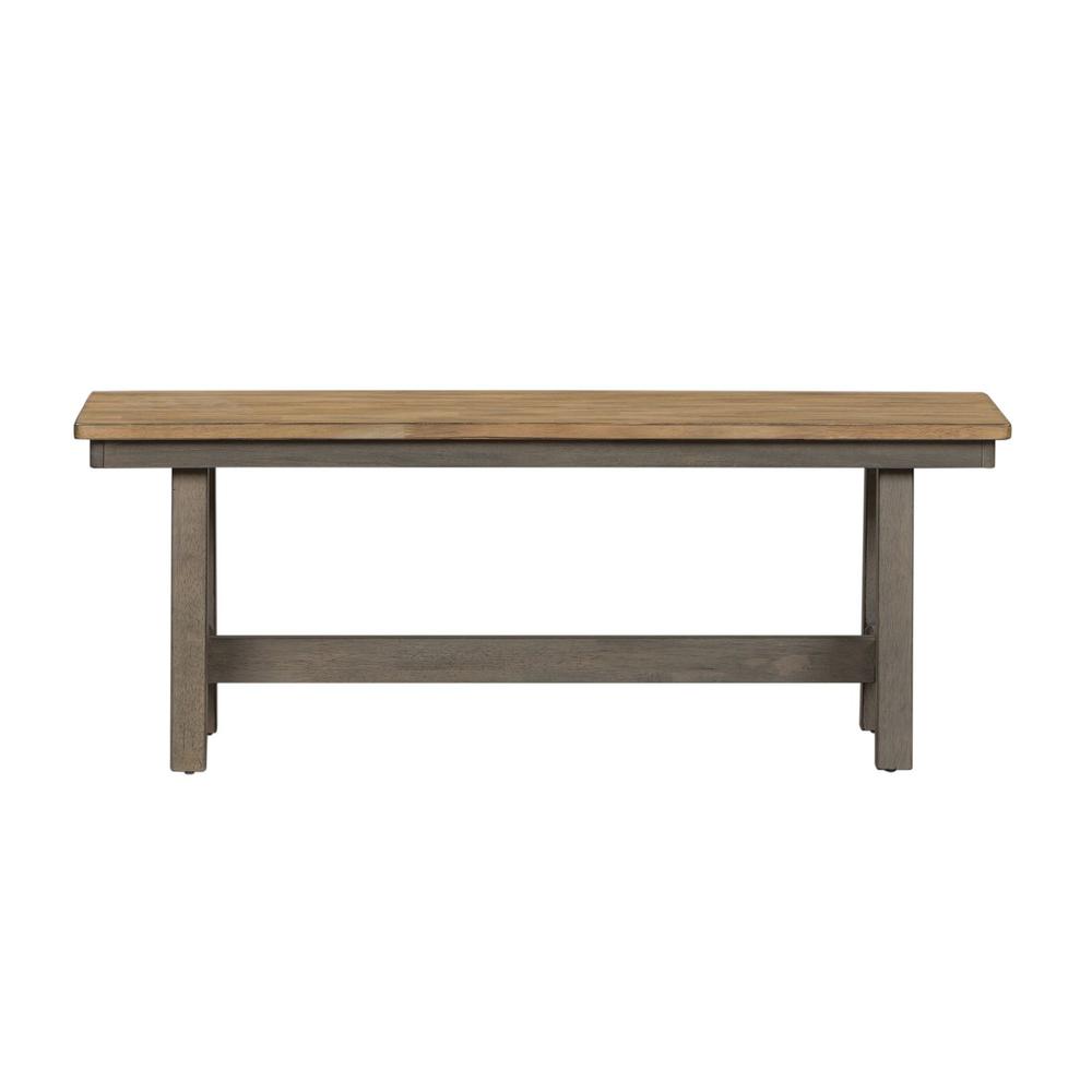 Lindsey Farm Backless Bench (RTA) in Gray. Picture 2