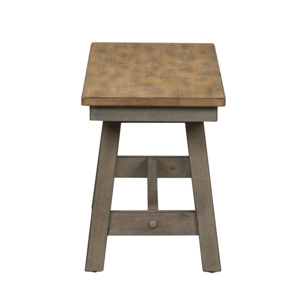 Lindsey Farm Backless Bench (RTA) in Gray. Picture 3