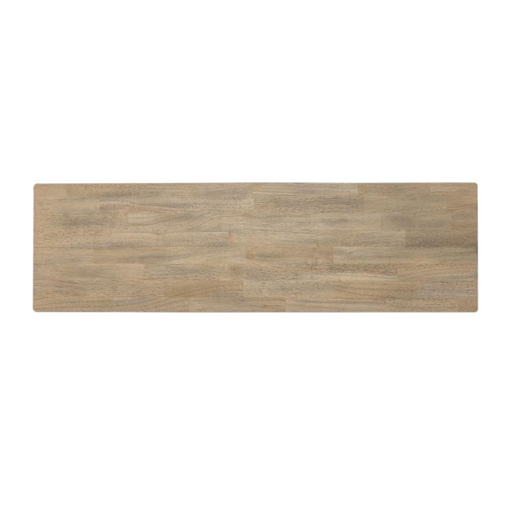 Lindsey Farm Backless Bench (RTA) in Weathered White. Picture 4