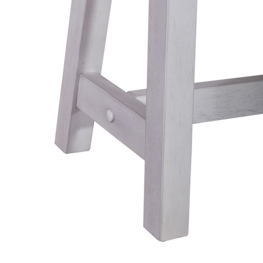 Lindsey Farm Backless Bench (RTA) in Weathered White. Picture 7
