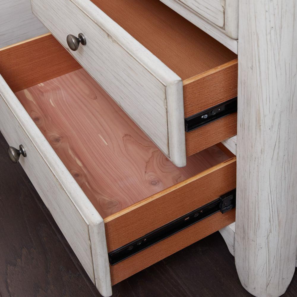 3 Drawer Night Stand w/ Charging Station. Picture 6