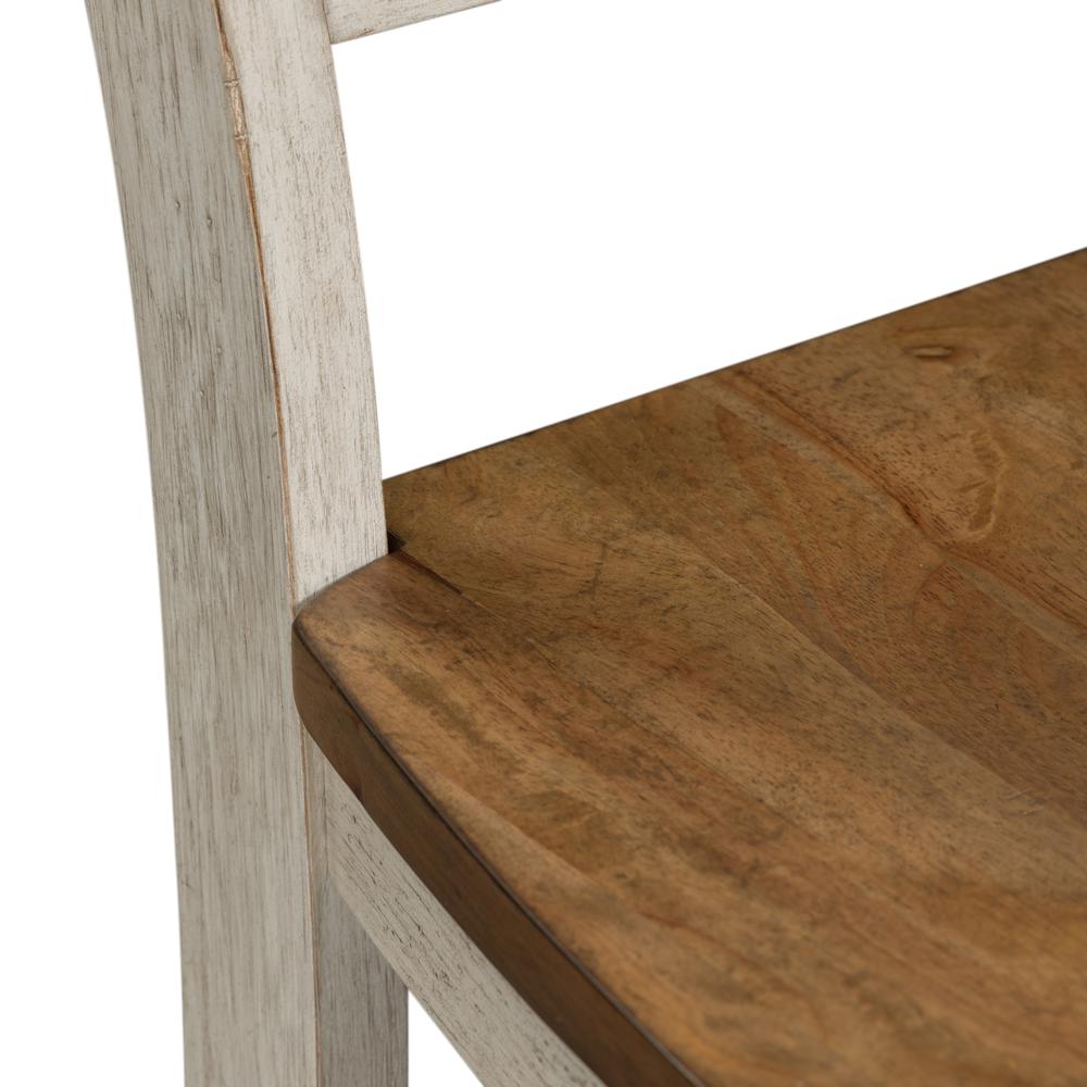 Ladder Back Side Chair (RTA)-Set of 2. Picture 5