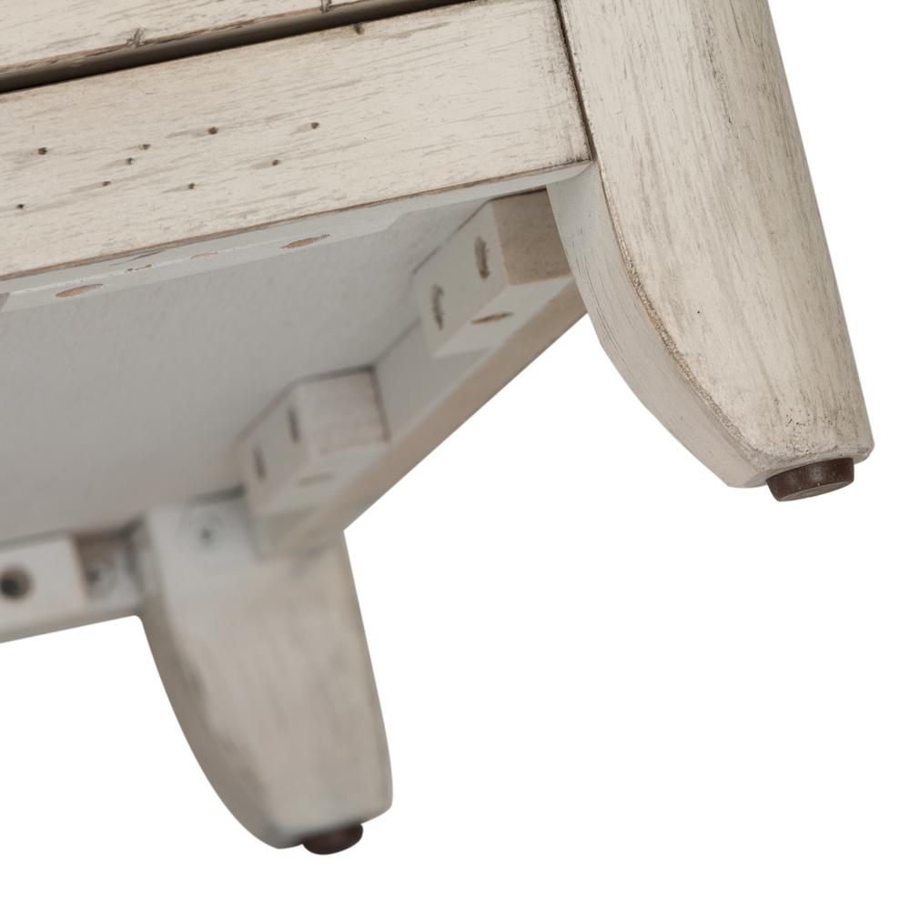 Door Chair Side Table w/ Charging Station. Picture 7