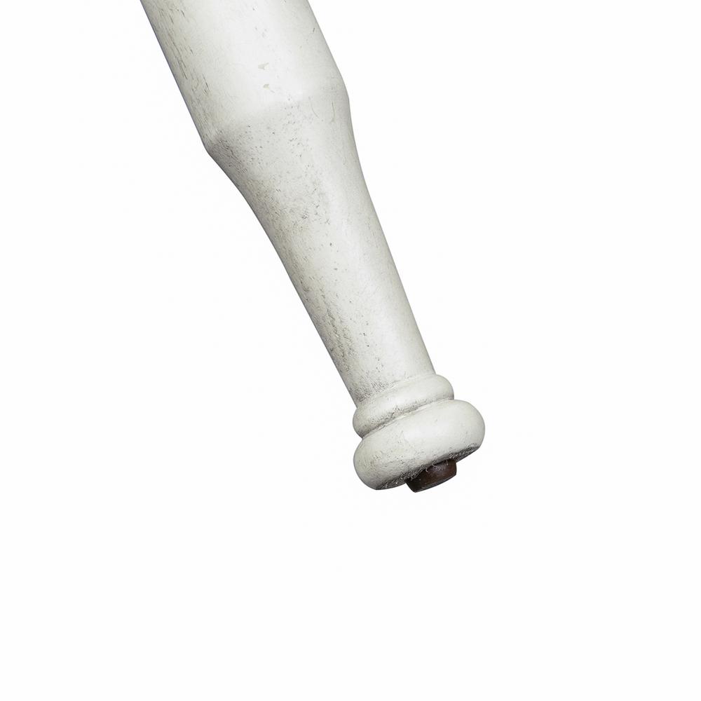 Slat Back Side Chair (RTA)-Set of 2 Traditional White. Picture 10