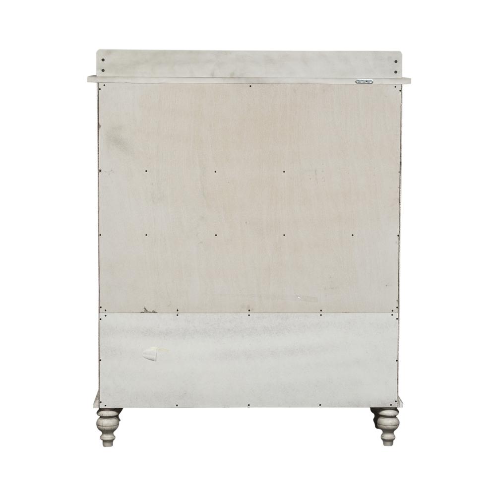 Whitney Display Cabinet in Antique Linen w/ Weathered Gray. Picture 5