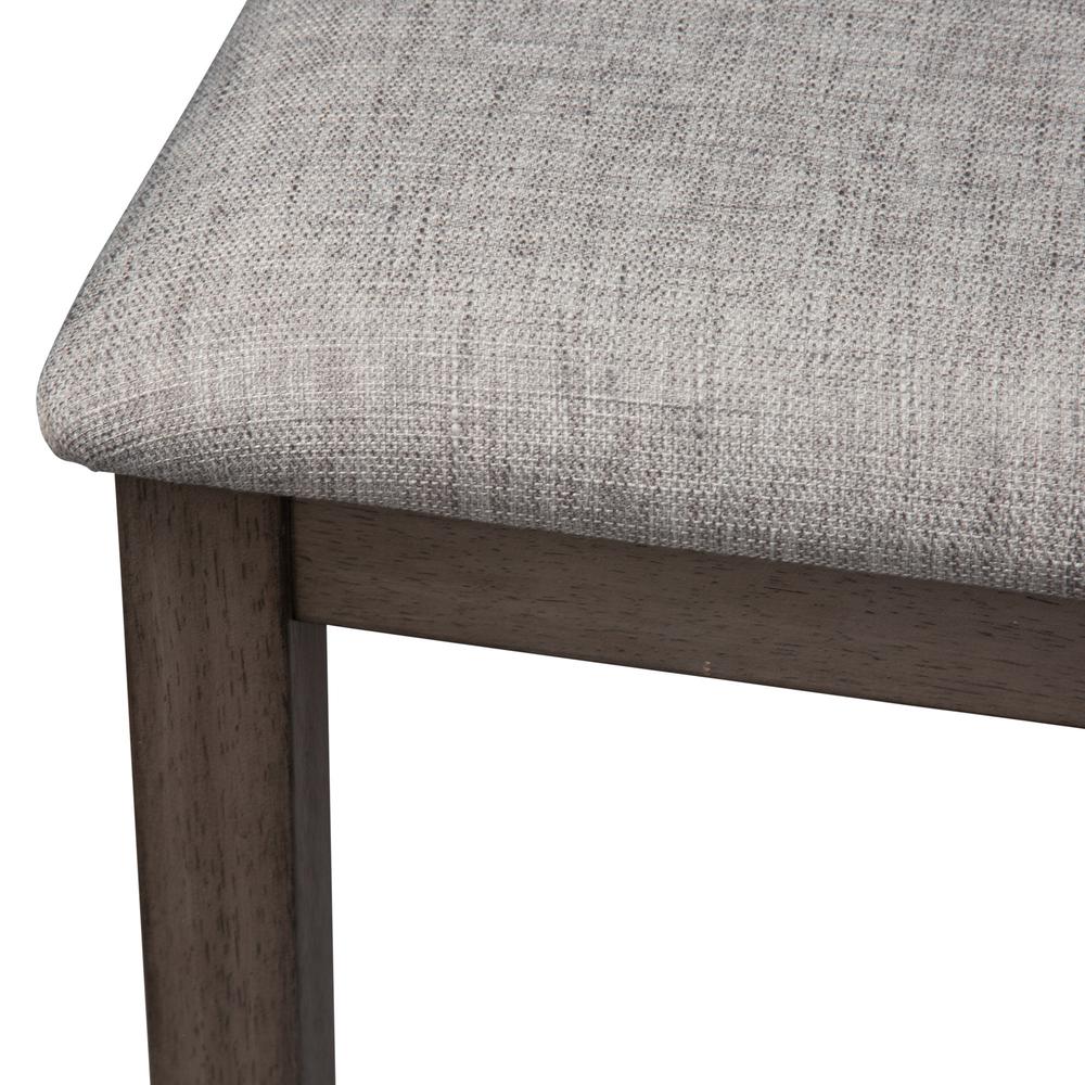 Tanners Creek Slat Back Side Chair (RTA) in Graystone. Picture 4