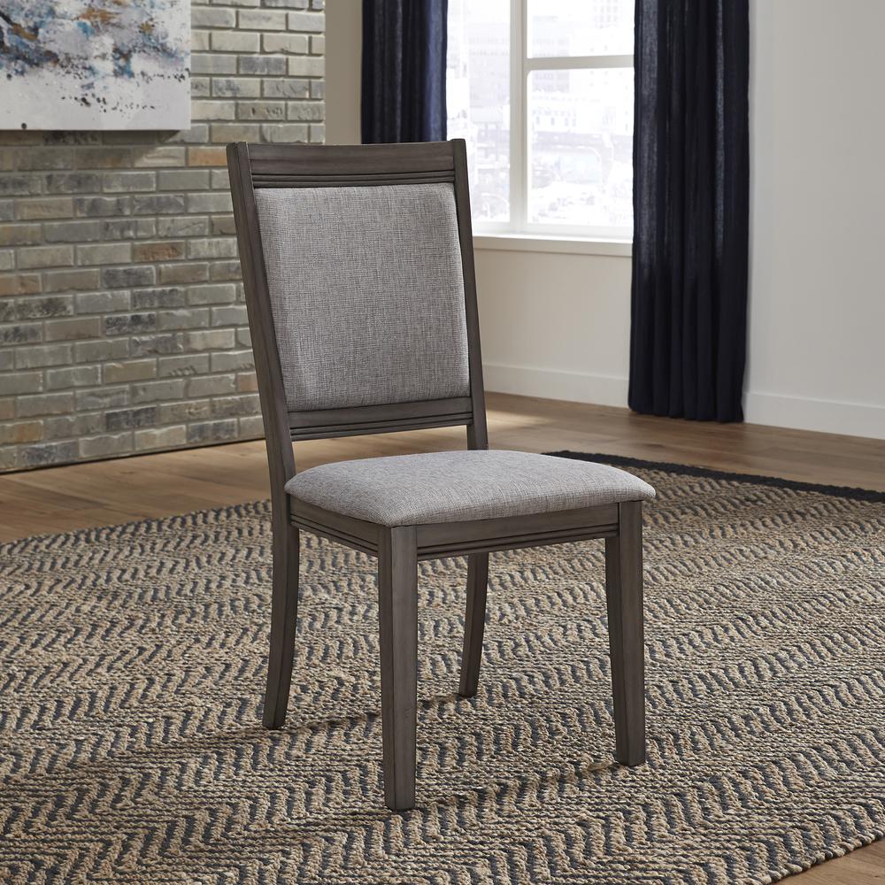Tanners Creek Optional 5 Piece Drop Leaf Set in Graystone. Picture 10