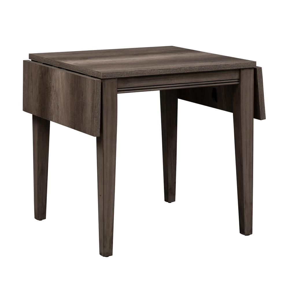 Tanners Creek Drop Leaf Table in Graystone. Picture 9