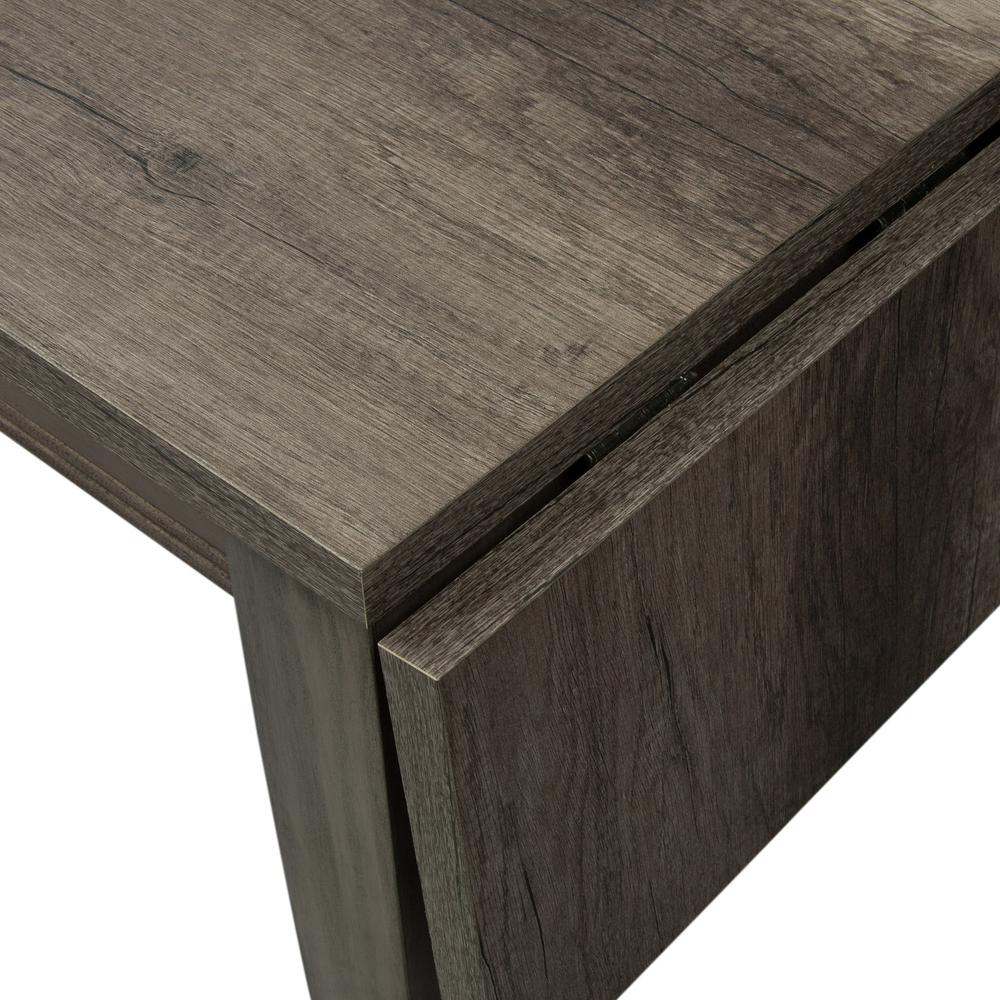 Tanners Creek Drop Leaf Table in Graystone. Picture 11