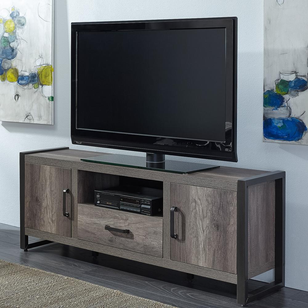 Tanners Creek Entertainment TV Stand in Graystone. Picture 2