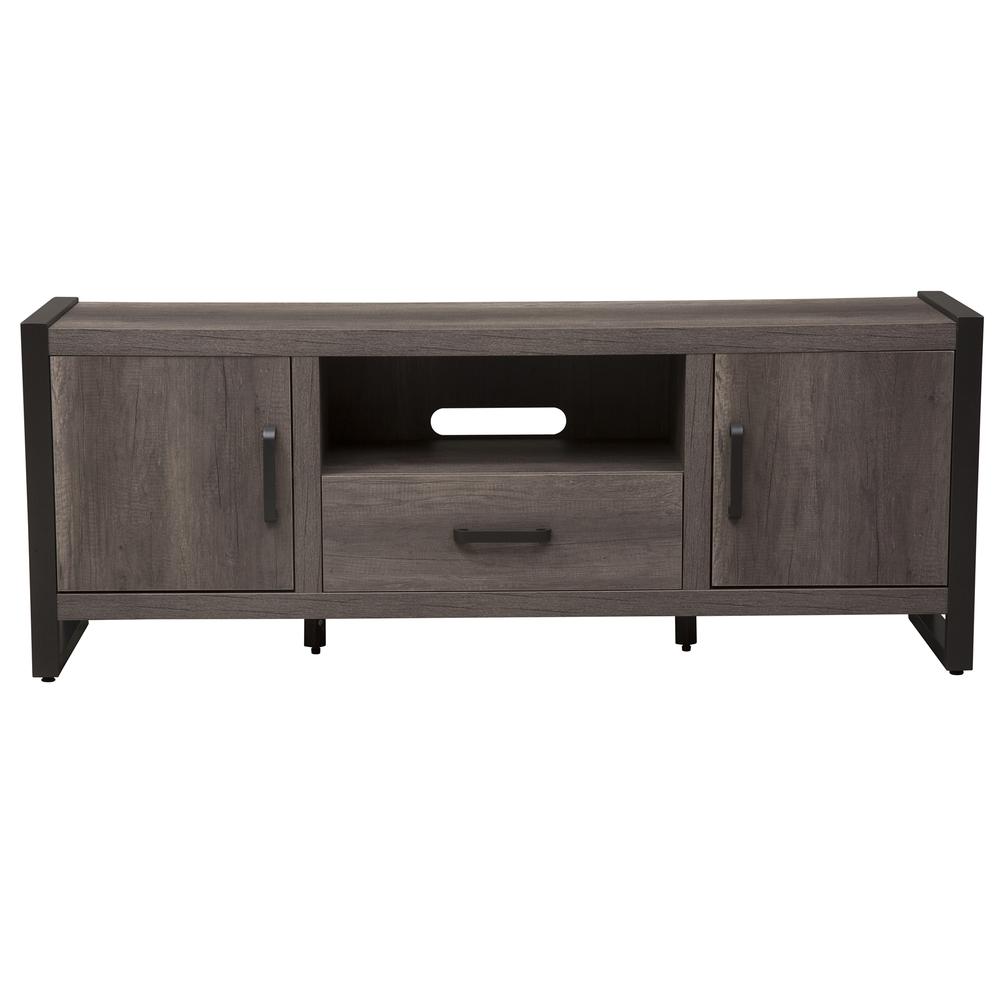 Tanners Creek Entertainment TV Stand in Graystone. Picture 3
