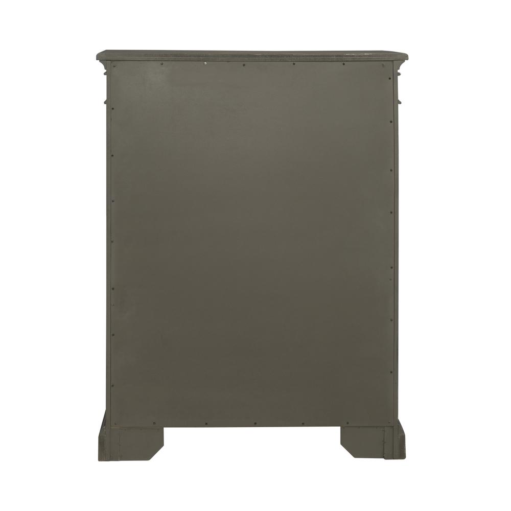 Liberty Furniture Town and Country 5 Drawer Chest in Dusty Taupe. Picture 5