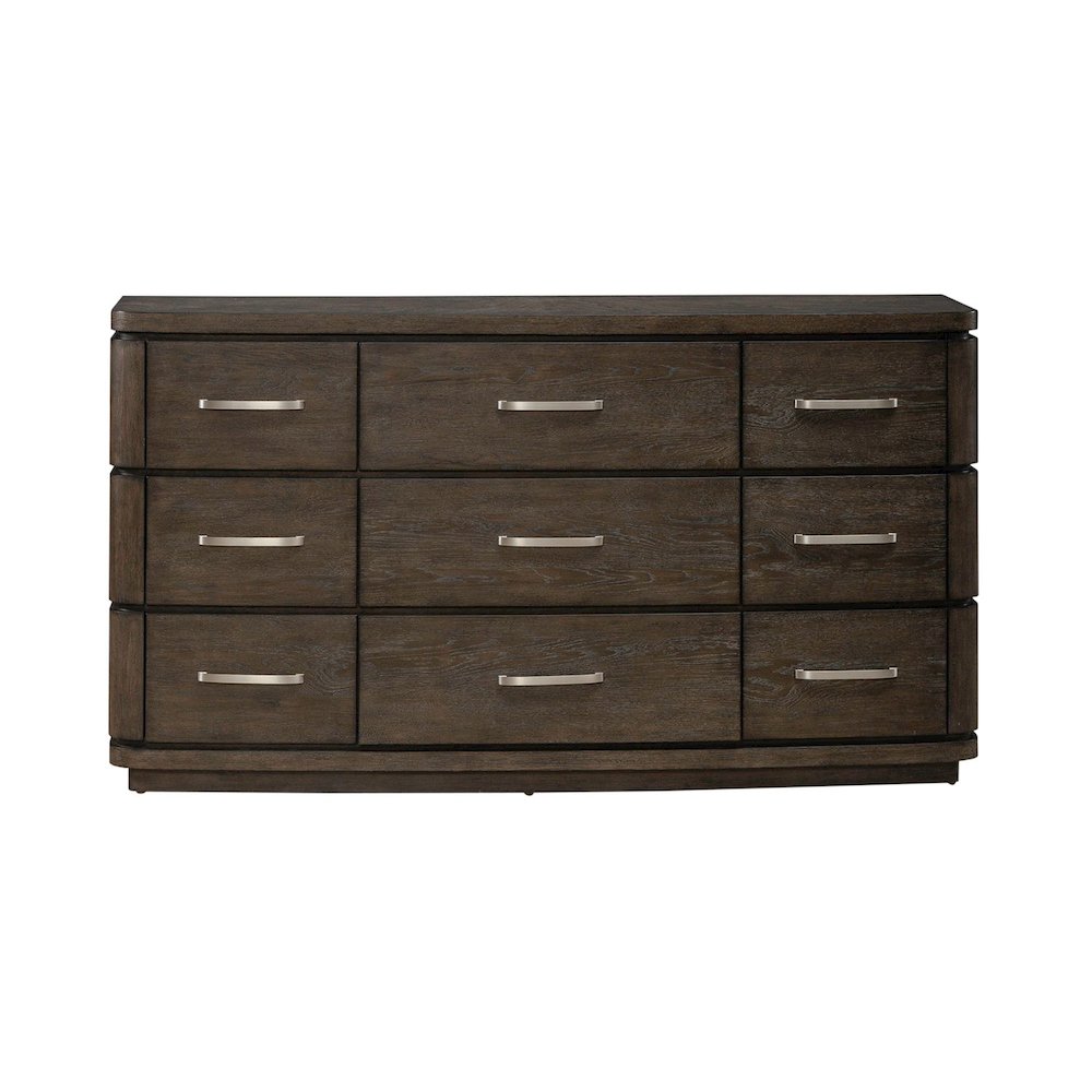 Cascade Falls Bedroom 9 Drawer Dresser  - Satin Espresso. Picture 3