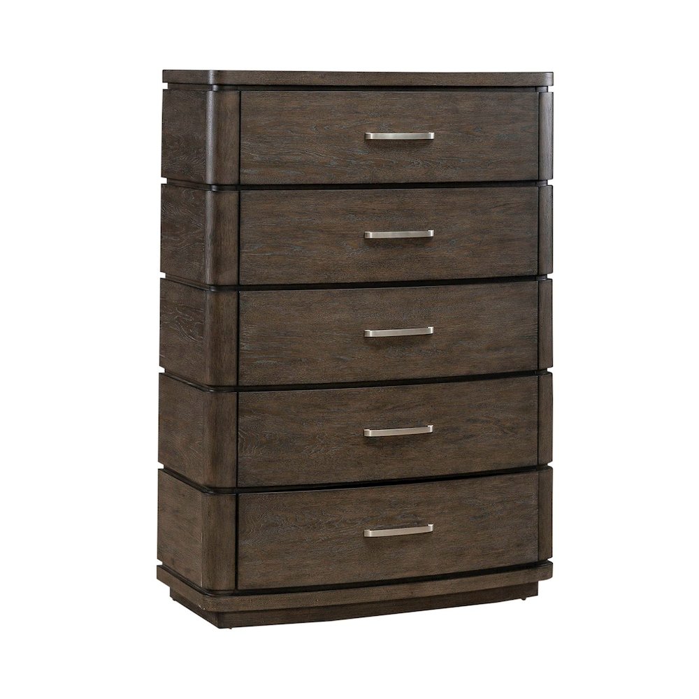 Cascade Falls Bedroom 5 Drawer Chest  - Satin Espresso. Picture 1