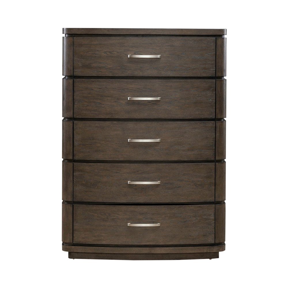 Cascade Falls Bedroom 5 Drawer Chest  - Satin Espresso. Picture 3
