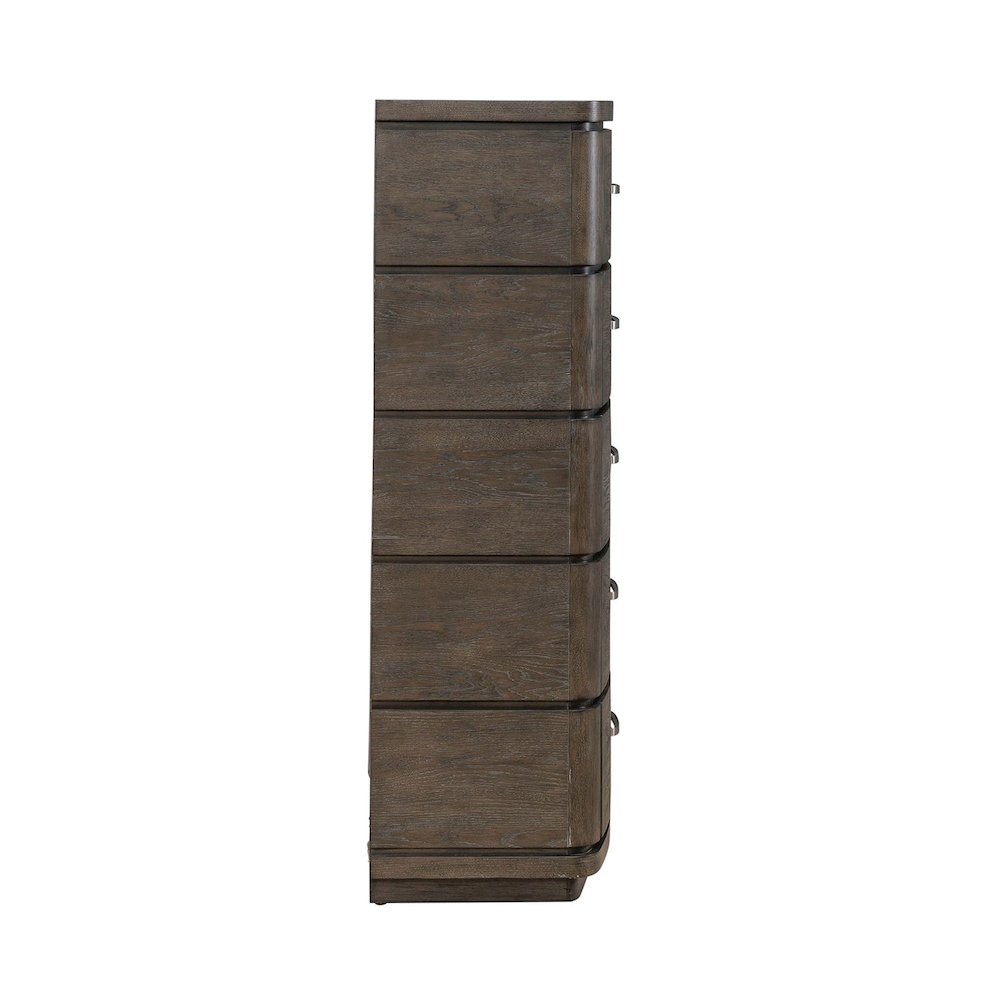 Cascade Falls Bedroom 5 Drawer Chest  - Satin Espresso. Picture 4