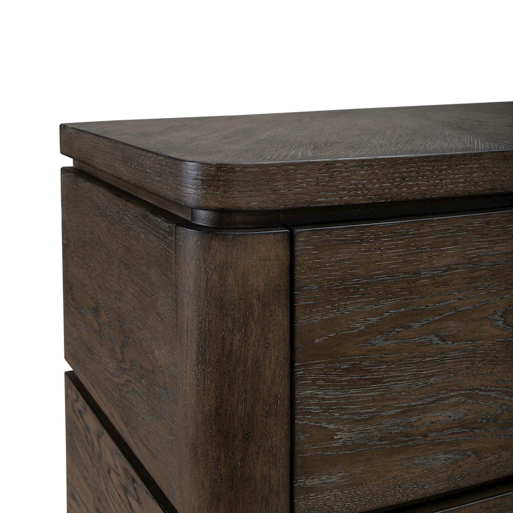 Cascade Falls Bedroom 5 Drawer Chest  - Satin Espresso. Picture 8