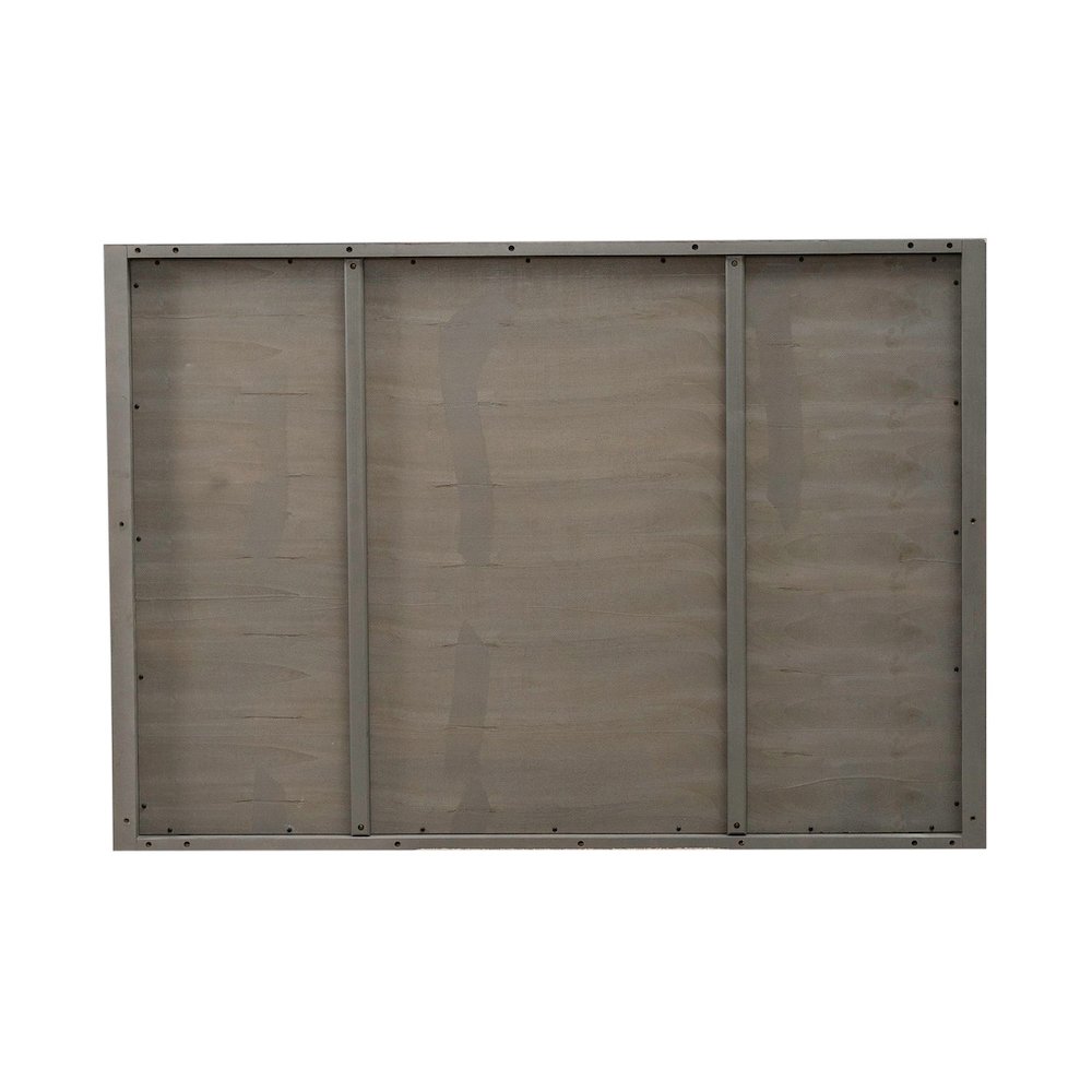 Cascade Falls Mirror for Bedroom Dresser Mount - Satin Espresso Oak. Picture 5