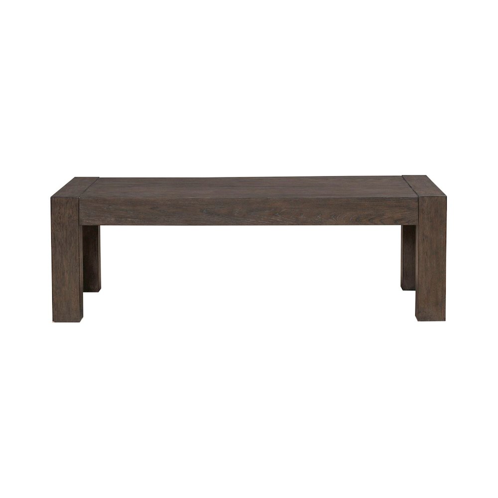 Cascade Falls Living Room Rectangular Cocktail Table - Satin Espresso. Picture 3