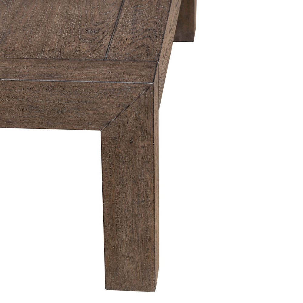 Cascade Falls Living Room Rectangular Cocktail Table - Satin Espresso. Picture 7