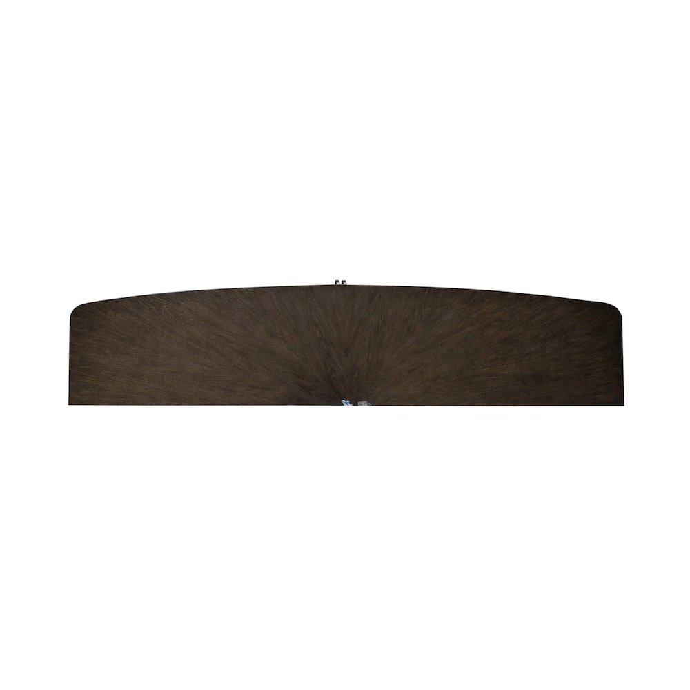 82 Inch TV Console for Living Room Media Storage  - Satin Espresso Oak. Picture 6