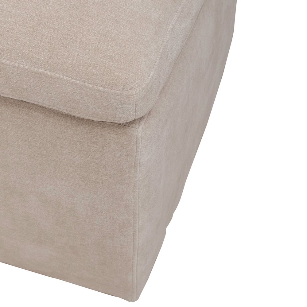 Accent Dining Chair with Castors - Squared Back - Wicker Upholstry. Picture 7