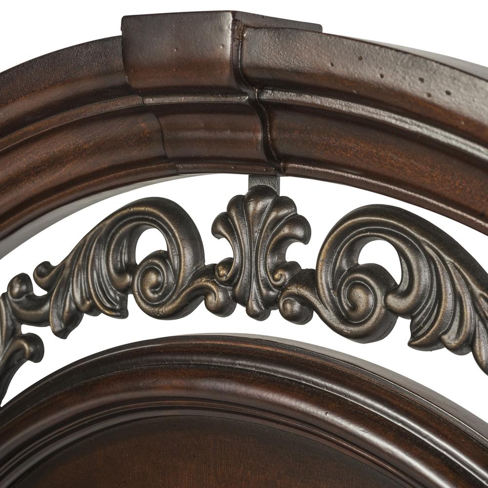 Messina Estates Queen Poster Headboard in Cognac. Picture 6