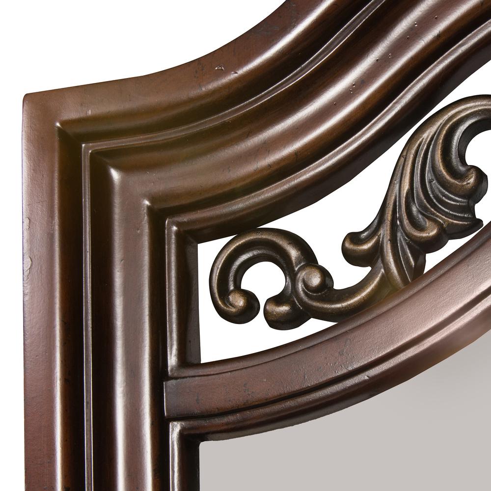 Messina Estates Dresser & Mirror in Cognac. Picture 8