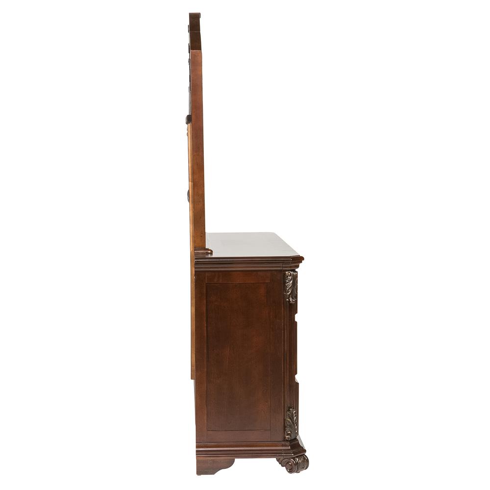 Messina Estates Dresser & Mirror in Cognac. Picture 9