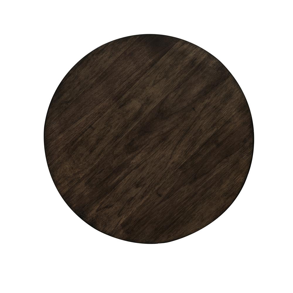 Ventura Blvd Round End Table in Bronze Spice. Picture 4