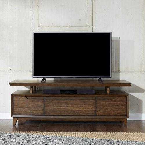 Ventura Blvd TV Console in Bronze Spice. Picture 6
