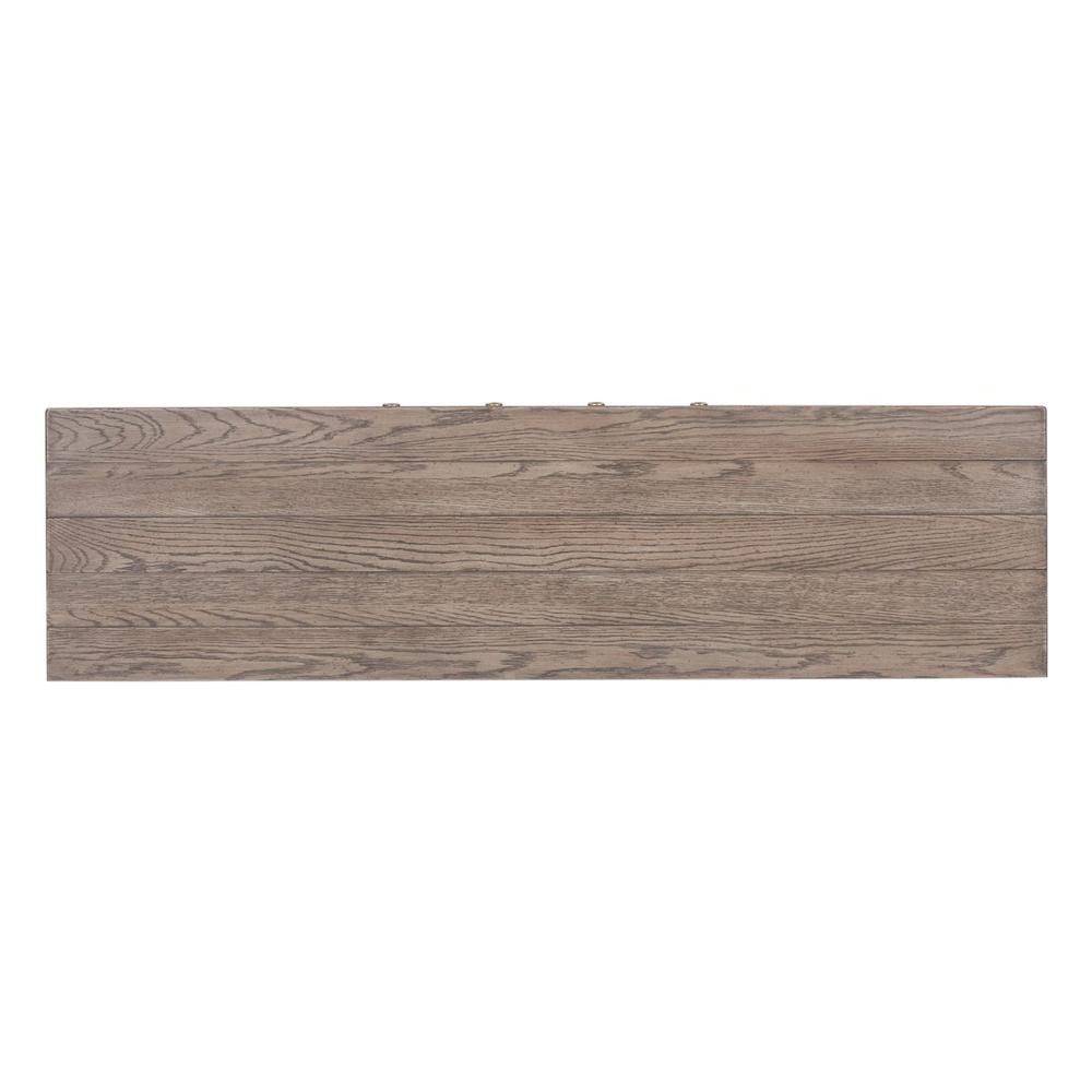 Heartland 9 Drawer Dresser in Antique White w/ Tobacco Top. Picture 4