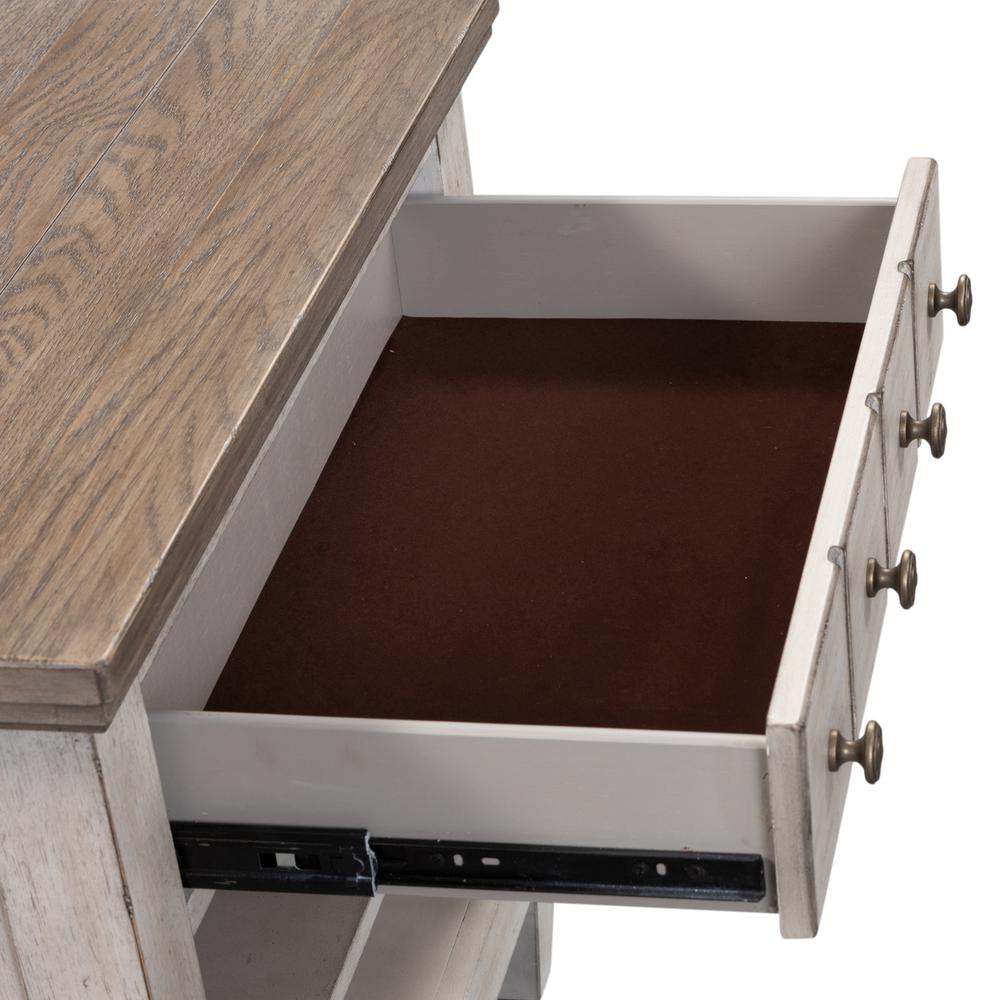 1 Drawer Night Stand w/ Charging Station. Picture 10