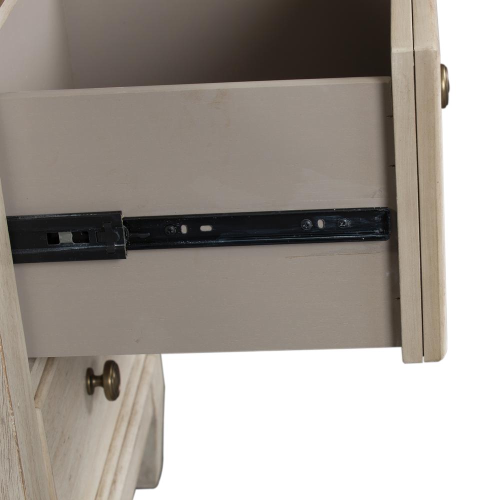 2 Drawer Night Stand w/ Charging Station. Picture 8