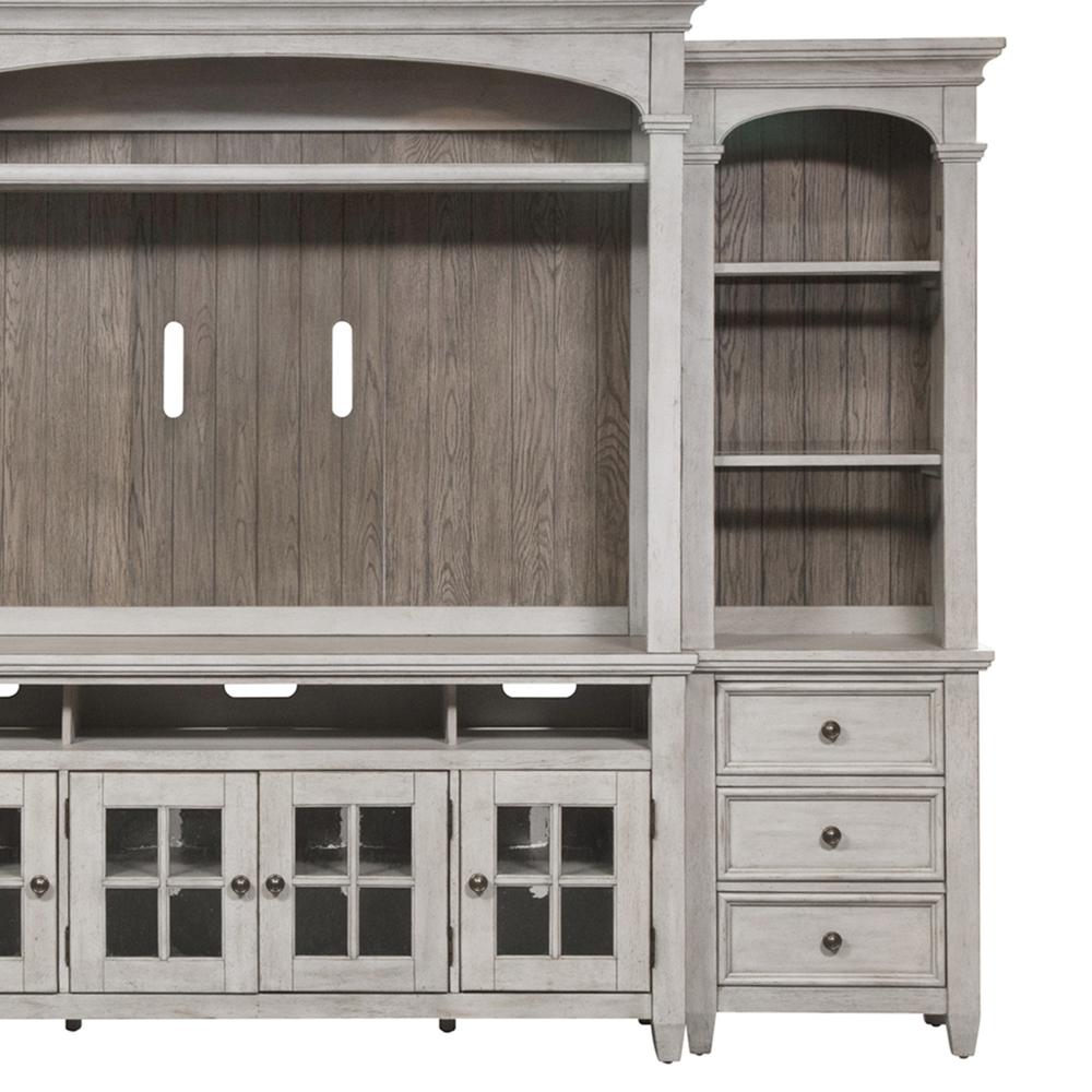 Heartland Right Pier in Antique White w/ Tobacco Top. Picture 1