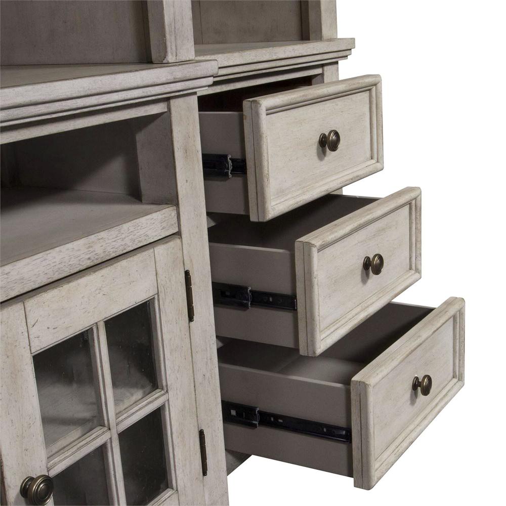 Heartland Right Pier in Antique White w/ Tobacco Top. Picture 5