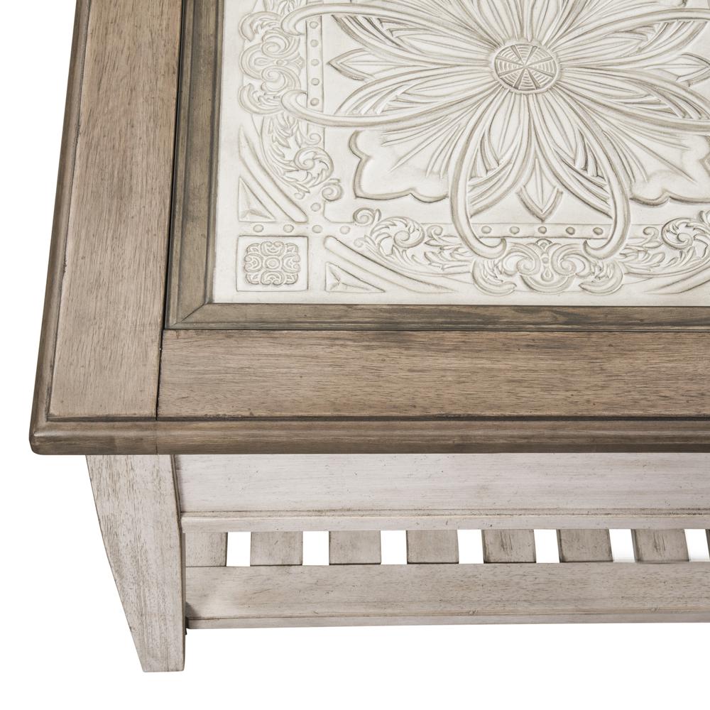 Rectangular Ceiling Tile Cocktail Table. Picture 5