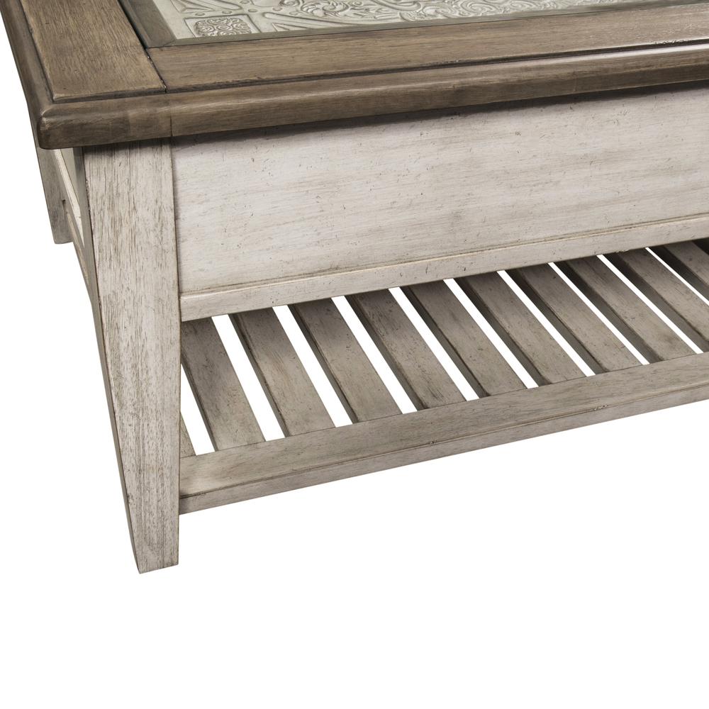 Rectangular Ceiling Tile Cocktail Table. Picture 6