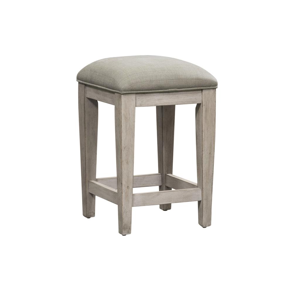 Upholstered Console Stool. Picture 1
