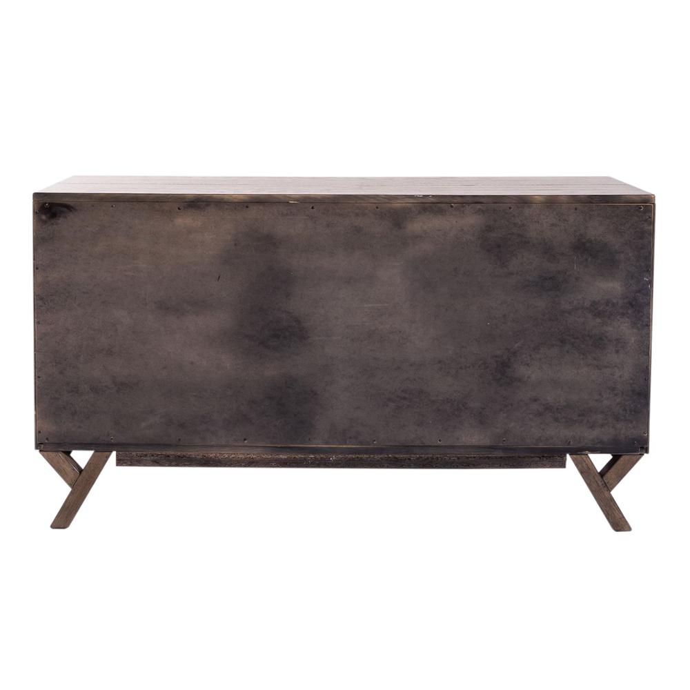 Lennox Credenza in Weathered Chestnut. Picture 5