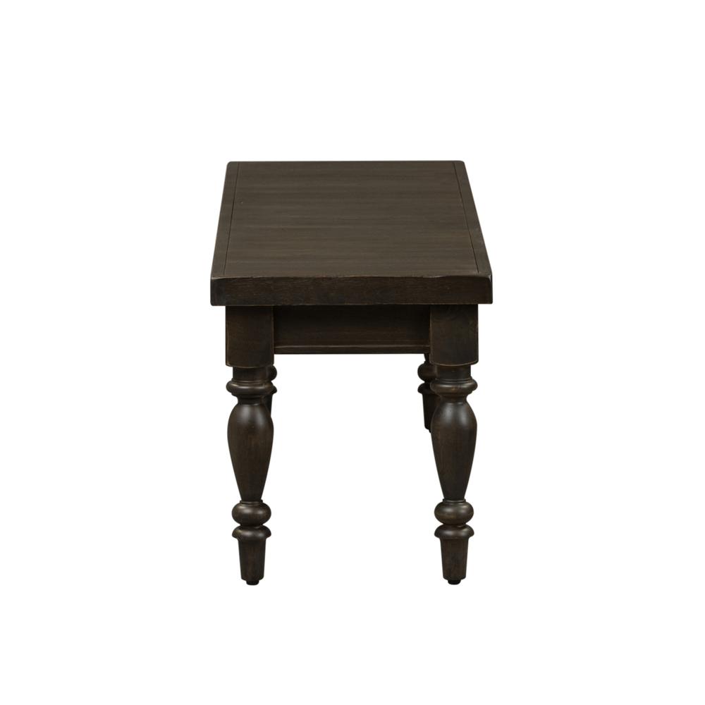 Harvest Home Backless Bench (RTA) in Chalkboard. Picture 4