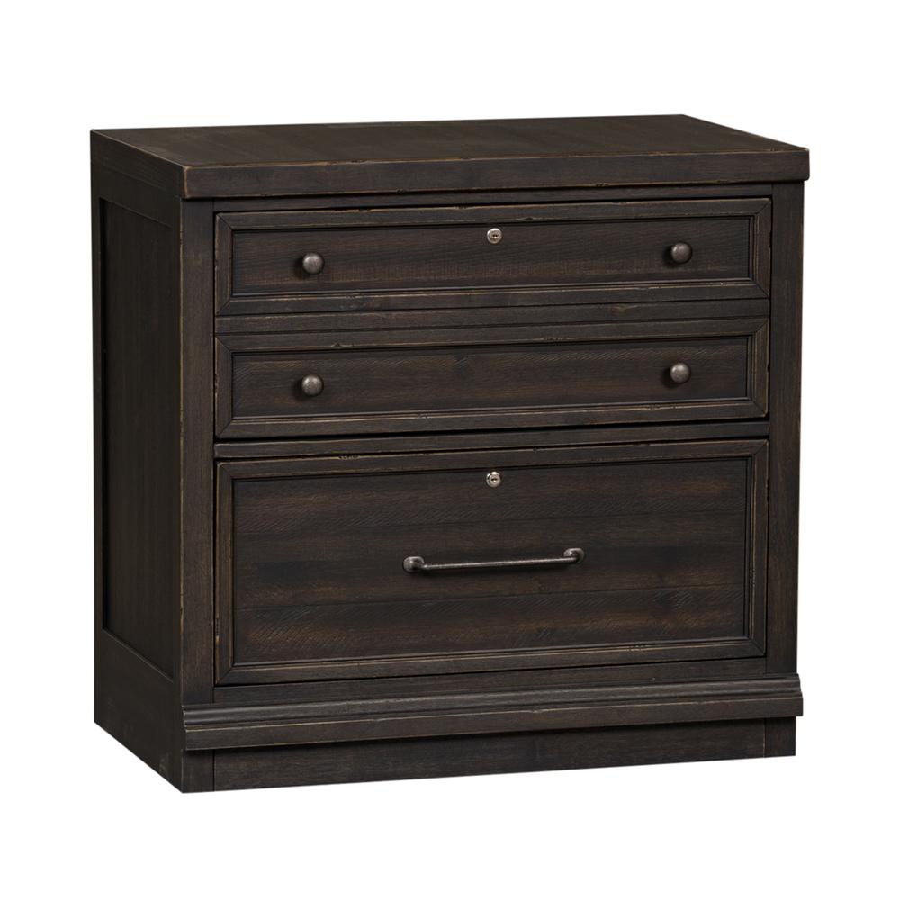 Harvest Home Bunching Lateral File Cabinet in Chalkboard. Picture 1