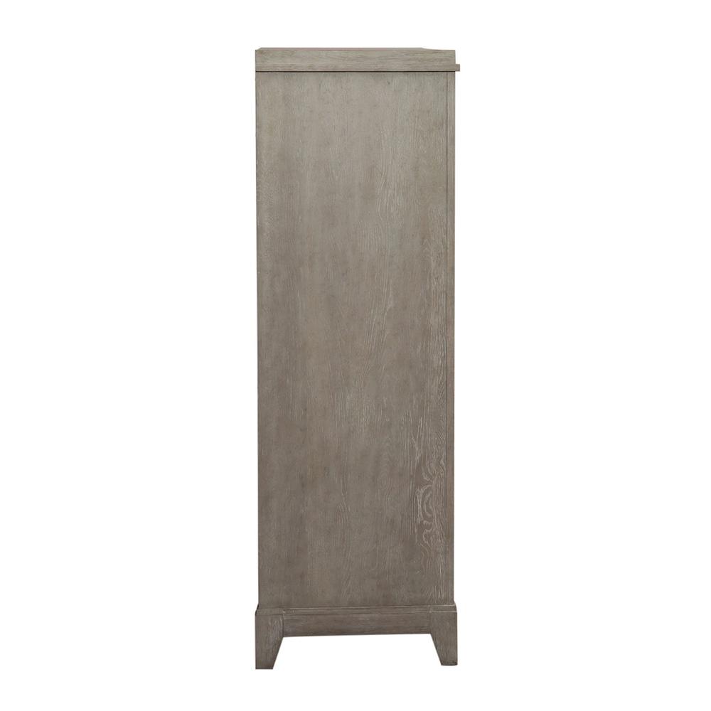 Belmar 5 Drawer Chest in Washed Taupe. Picture 4