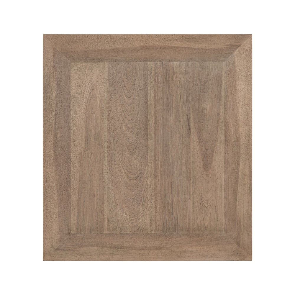 Haven Hills End Table for Living Room Traditional - Camel Beige Birch Wood. Picture 6