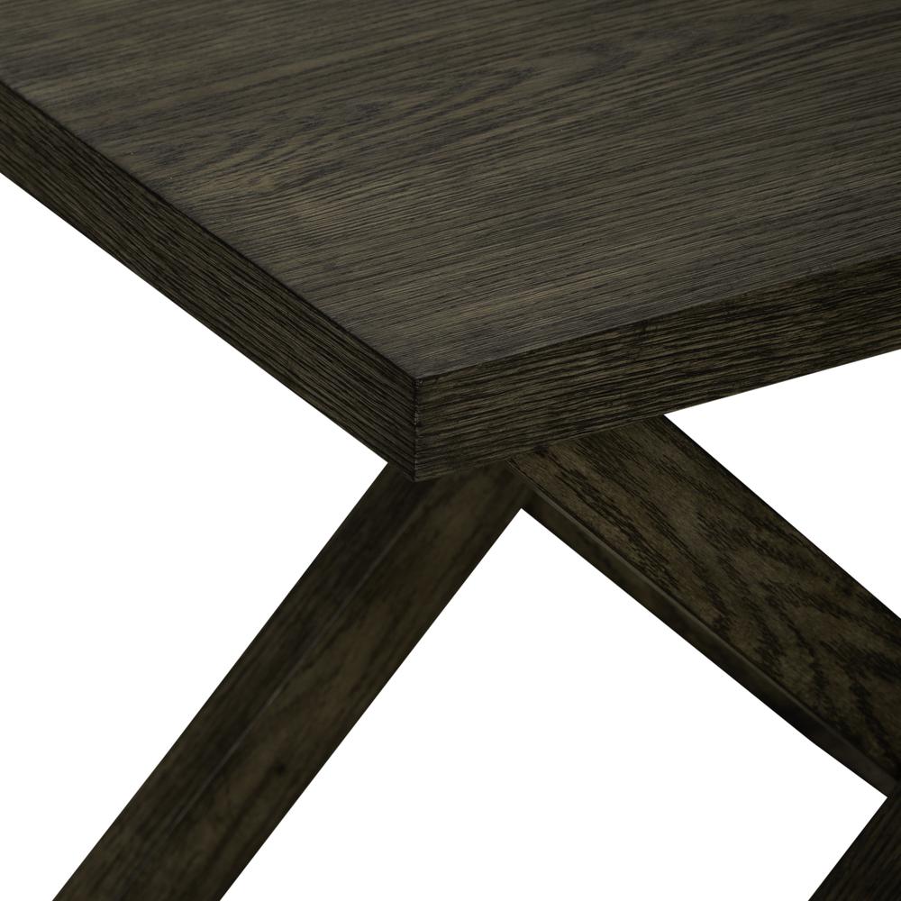 End Table Urban Brown in Russet Brown Finish. Picture 6