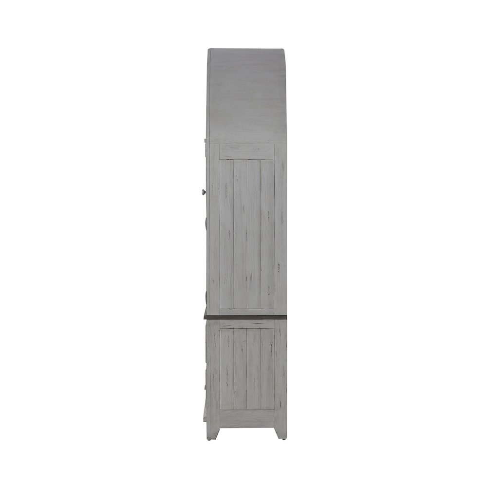 River Place Curio Cabinet in Pine Solids & Veneers. Picture 3