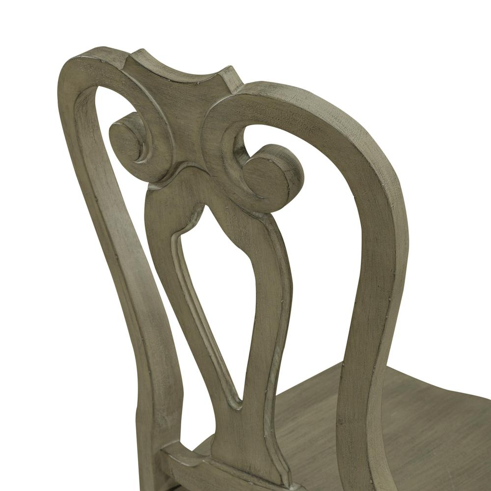Magnolia Manor Splat Back Side Chair (RTA) - Set of 2 in Weathered Bisque. Picture 6