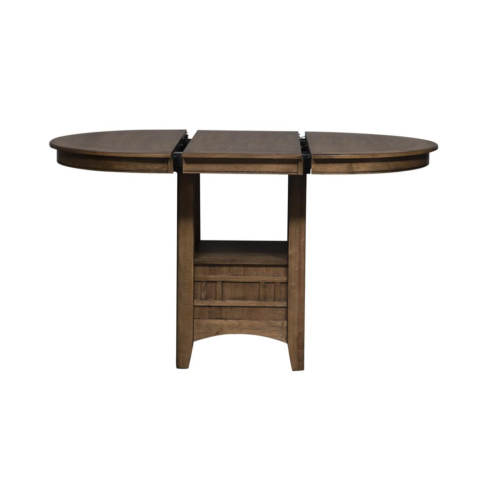Santa Rosa Pub Table in Antique Honey. Picture 1